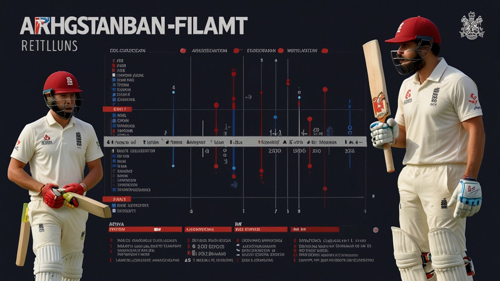 Afghanistan National Cricket Team vs England Cricket Team Timeline