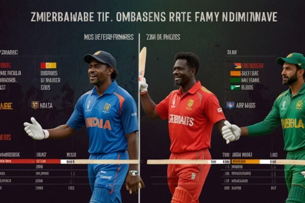 Zimbabwe National Cricket Team vs India National Cricket Team Timeline
