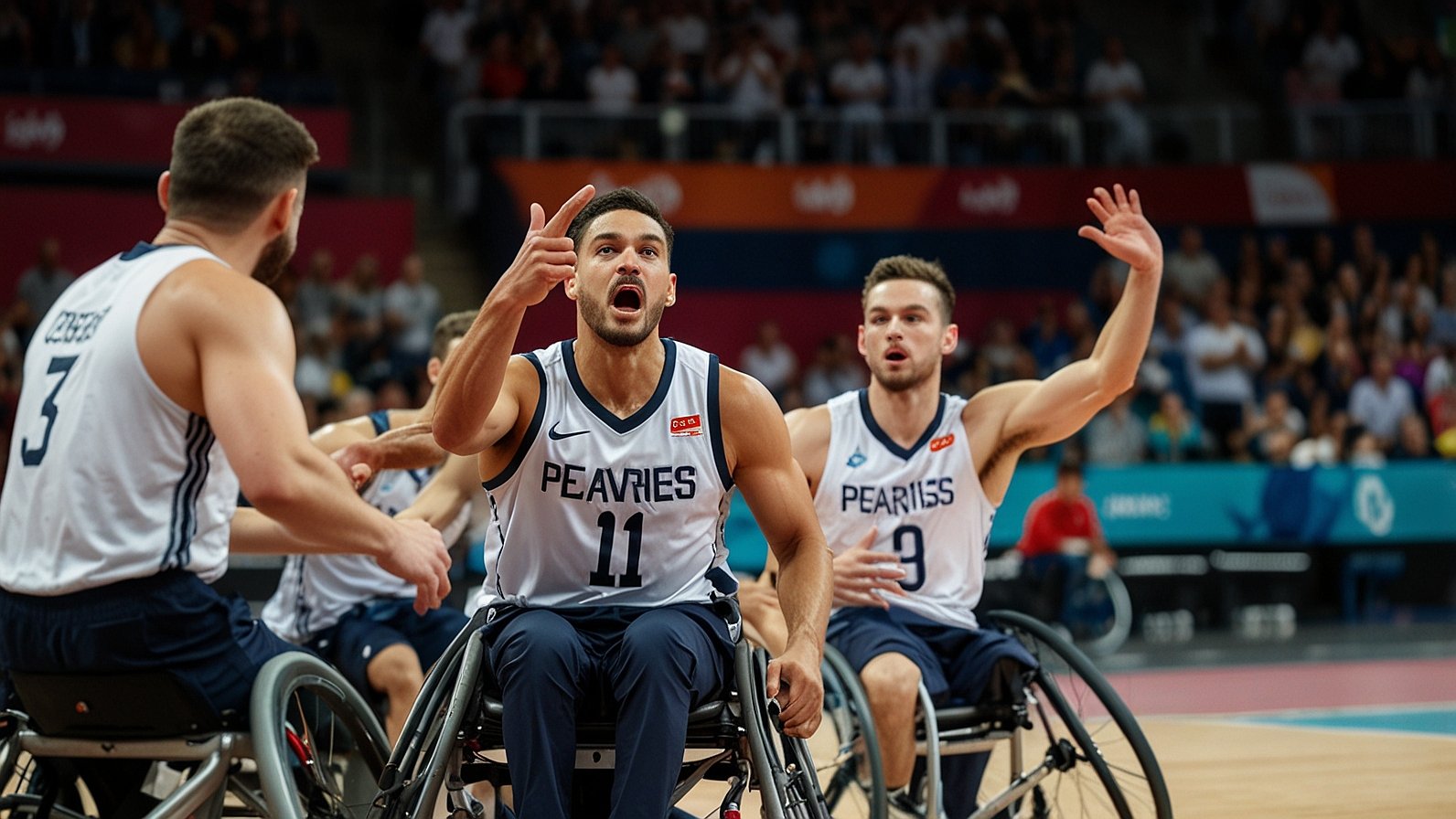 Wheelchair Basketball Paralympics 2024