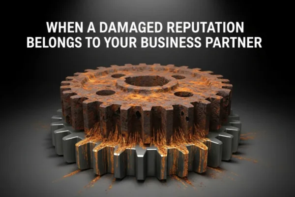 When a Damaged Reputation Belongs to Your Business Partner Damaged Reputation